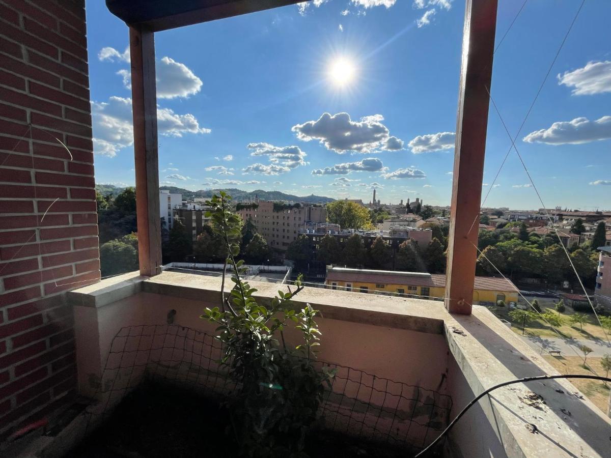 Attico Con Vista Spettacolare E Jacuzzi Appartement Bologna Buitenkant foto